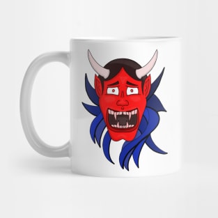 Noh Theater Hannya Japanese Mug